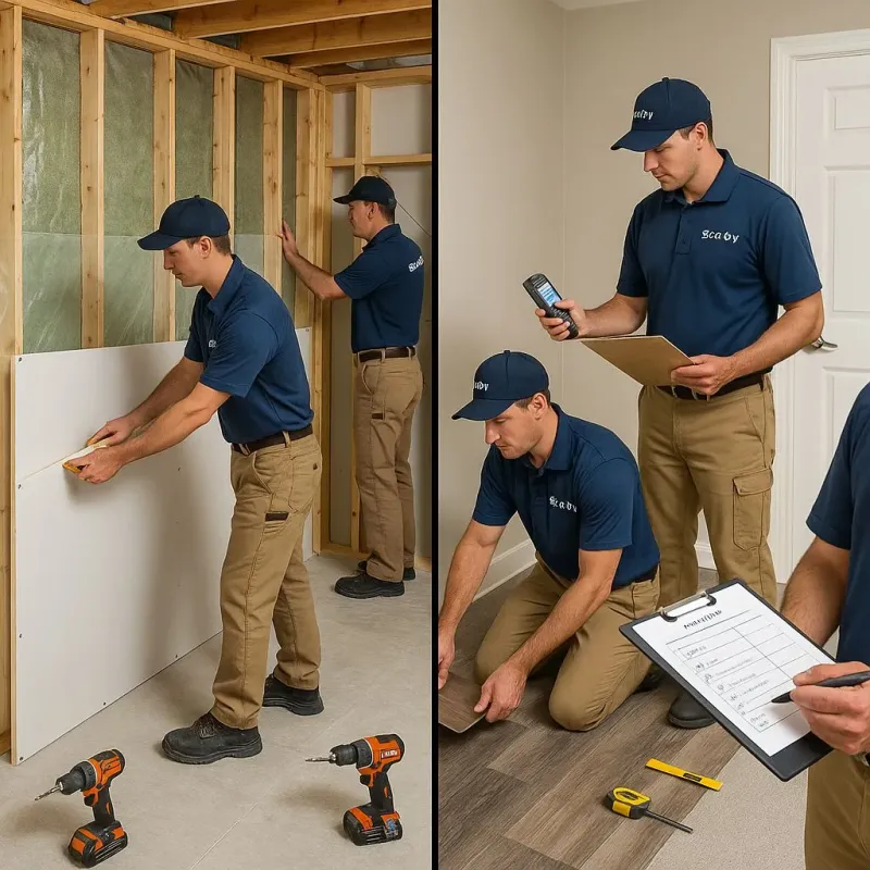 Repairs and Reconstruction process in West Point, MS