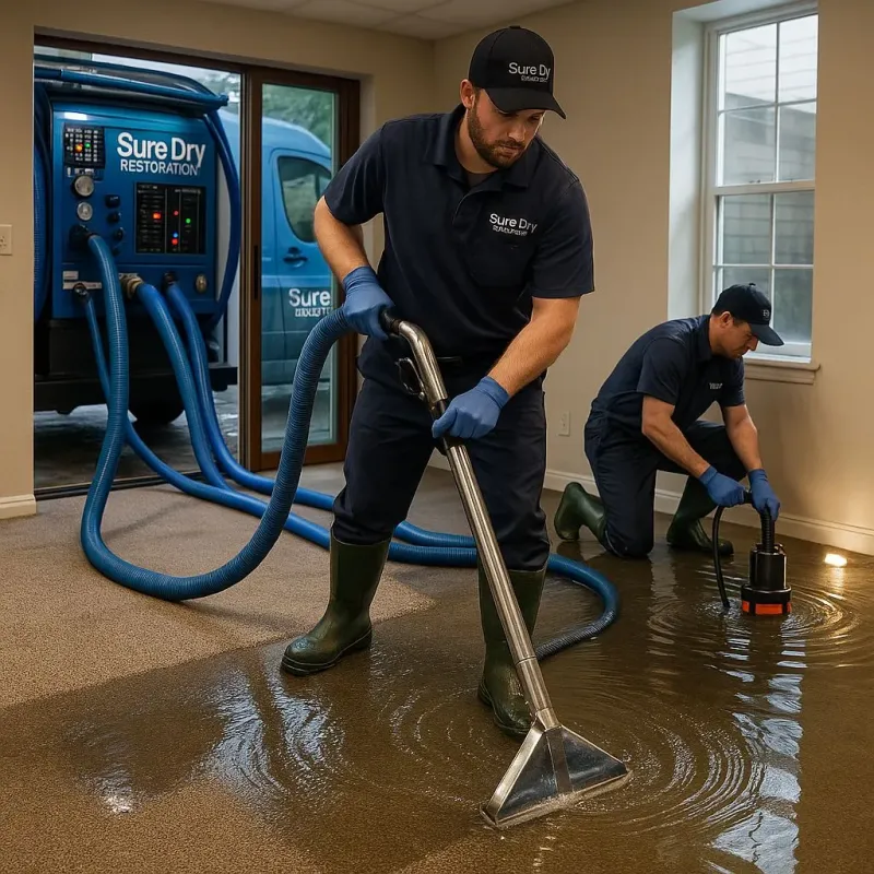 Water Extraction and Removal process in West Point, MS